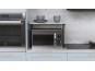 Помощна етажерка за кухня Kitchen 301 (сан марино/черно)